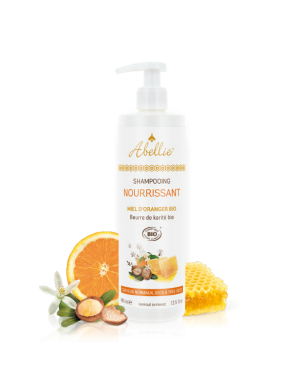 Organický výživný šampón na suché vlasy